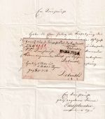 Hannover - Hannover L1 Nachnahmepaketbegleitbrief a.d. Fürsten z. Lippe-Detmold