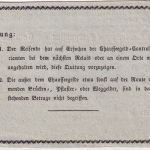 Hannover - Nenndorf 1847 Extrapostquittung