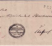 Hannover - Peine L1 Francobrief "Gedrucktes" n. Ebstorf