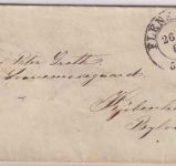 Schleswig/Dänemark - 2 S. Brief K2 Flensburg - Kopenhagen 26.3.66