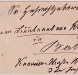 Mecklenburg-Schwerin - 5 Sge. Ganzsache/Brief K2 Schwerin 20/6