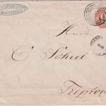 Thurn & Taxis/Preussen - 3 Sgr. Ganzsache/B-Format Ring 287 Oberweisbach 1862