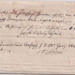 Thurn & Taxis/Bayern - Elgersburg 1824 Frachtbrief (Ortsvordruck) n. Castell