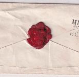 Thurn & Taxis - Weimar 25/8 kl. K1 Portobrief n. Königsberg (Empfänger !)