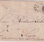 Thurn & Taxis - 1 Sgr. Ganzsache/Brief Ring 224 Berka a/Ilm - Lichte 1865