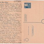SBZ/DDR - 12/12 Pfg. Engels Ganzsache + Zusatz n. BELGIEN Berlin - Brüssel 1950