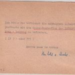 DDR - 15 Pfg. Ulbricht Ganzsache/A-Teil +Zusatz Eilkarte i.d. CSSR Bautzen 1966