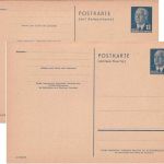 DDR - 12/12 Pfg. Pieck Ganzsache/Doppelkarte ungebraucht - selten !