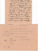 DDR - 12 Pfg. Pieck Ganzsache F+A-Teil Plauen/Lössnitz 1951