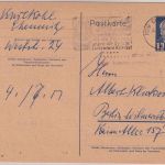 DDR/Postkrieg - 12 Pfg. Pieck Ganzsache Chemnitz - Berlin 1951 Gegenstempel !