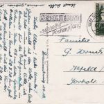 BRD - 10 Pfg. Bundesjugendplan karte Braunschweig - Alfeld 1952