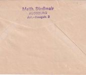BRD - 20 Pfg. 200. Todestag Bach Schmuckkuvert Augsburg - Erbach 1950
