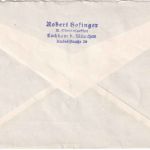 BRD - 5x4 Pfg. Gutenberg-Bibel Brief Gräfelfing - Regensburg 1954
