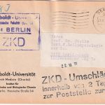 DDR - Berlin 1971 ZKD-Ortsbrief Hinweis-L3 "ZKD-Umschlänge ...zur Poststelle..."