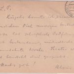 BRD - 8 Pfg. Posthorn Ganzsache/Orts-Eilkarte Karlsruhe 18.10.52