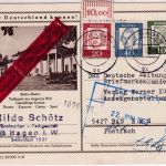 BRD - 10 Pfg. Bed. Deutsche Bildganzsache/Eilkarte Hagen - Bad Ems 1962