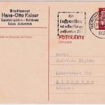 BRD - 20 Pfg Bed. Deutsche Ganzsache n. HOLLAND Berchtesgaden - Einhoven 1964