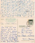 BRD - 20/20 Pfg Dt. Bauwerke Ganzsache n. ITALIEN Planegg 1970 + Retour !