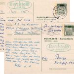 BRD - 20/20 Pfg Dt. Bauwerke Ganzsache n. ITALIEN Planegg 1970 + Retour !