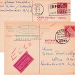 BRD - 30/30 Pfg Dt. Bauwerke Ganzsache n. ÖSTERREICH Planegg 1969 + Retour !