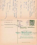 BRD - 20/20 Pfg Dt. Bauwerke Ganzsache Planegg - München 1969 + Retour !
