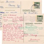 BRD - 20/20 Pfg Dt. Bauwerke Ganzsache n. ITALIEN Planegg 1970 + Retour !