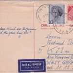 BRD - 30 Pfg Dt. Bauwerke Ganzsache/A-Teil v. PAPUA NEUGUINEA Tinputz 2.12.71