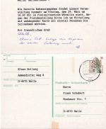 BRD - 30/30 Pfg. SWK Ganzsache/Ortskarte Halle 19./22.03.91 zusammenhängend