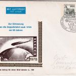 BRD - 50 J. USA-Zeppelinfahrt Privatganzsache/Luftpostbrief SST Stuttgart 1978