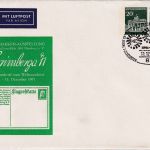 BRD - Norimberga '71 Privatganzsache/Luftpostbrief SST Nürnberg 1971