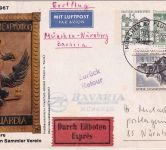 BRD - 55 J. Münchner GA-Sammlerverein Privatganzsache/Eilbrief München 1970