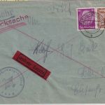 DR - 40+3 Pfg. Hindenburg/Dienst Orts-Eildrucksache Berlin 1939 HJ-Bann 200