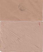 DR - Berlin Postscheckamt 1939/1944 2 Einschreibebrief m. versch. R-Zetteln