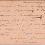 DR - Charlottenburg 1893 Postsache/Karte (Postanweisungsdienst) n. Bad Kreuth