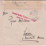 DP Türkei - Mil.Miss. Constantinopel Feldpostbrief n. Leeheim 1917 Zensur Berlin
