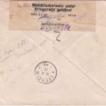 DP Türkei - Mil.Miss. Constantinopel Feldpostbrief n. Leeheim 1917 Zensur Berlin
