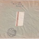 Schleswig - 2x25+10 Pfg. Freimarken Einschreibebrief Flensburg Freilassing 1920