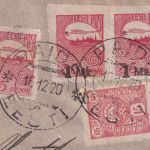 Estland - Paide lokaler Durchstich ! Brief Paide - Heidelberg 1920