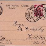 Lettland - 75+5 K. Freimarken Karte Riga - Heidelberg 1921