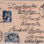 Litauen - 4x20 A. Sämann u.a. Drucksachenkarte Kybartai - Stallupönen 1922