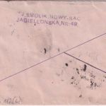 Polen - 2x3 M. Landmann u.a. Zensurbrief Nowy Sacz - Heidelberg 1921