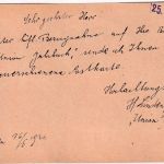 Polen - 25 F. Adler Ganzsache+Zusatz Lodz - Heidelberg 1920 Zensur Lodz