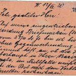 Polen - 1 M. Landmann Karte Wejherowo - Heidelberg 1920 Zensur Tczew ?