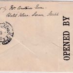 Schweden - 35 Ö. König Gustav V. Einschreibebrief n. ENGLAND Stockholm 7 1918