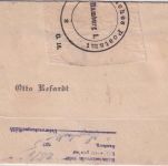 Schweden - 20 Ö. König Gustav V. Zensurbrief Hälsingborg 1915 Zensur Hamburg