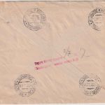 Schweden - 2x10 Ö. Königs Gustav V. Zensurbrief n. FINNLAND Stockholm 1917