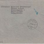 DR - 25+30 Pfg. AH Einschreibebrief i.d. SCHWEIZ Füssen 1944 OKW-Zensur