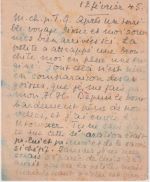 DR - 15 Pfg. AH karte i.d. SCHWEIZ Bödigheim - Neuchatel 13.2.45 Zensur