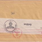 DR - "Schalterauflieferung Postamt Naumburg (Saale)" L2 Brief i.d. SCHWEIZ 1941