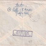 DR - Wolfen 4.4.44 Einschreibebrief (Europatarif) n. HOLLAND Zensur/Retour !